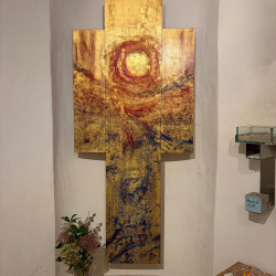 Kreuzbild in der Kirche